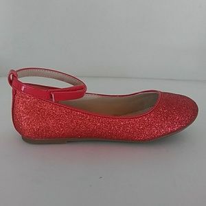 New Red Dress Shoes Ankle Strap Closure